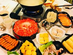 -鲜入围煮花胶鸡海鲜火锅