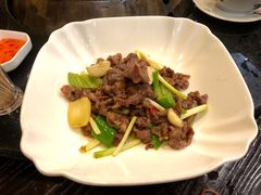 葱姜爆炒黄牛展-阿多私房菜(顺德店)
