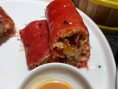 红米脆皮鲜虾肠-蝴蝶里·粤菜·点心(龙湖天街&滨江店)