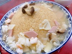 三鲜锅巴-北大地皖峰饭馆