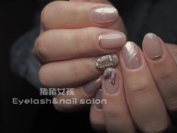 点击看大图 -猪猪女孩日式美睫美甲