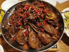 麻辣鸭头-山楂树融合菜餐厅