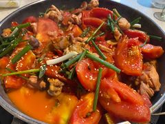 -贵州辣子鸡番茄鸡
