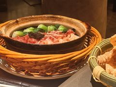 黑松露虾仁腊味煲仔饭-捞王锅物料理(上海世茂广场店)