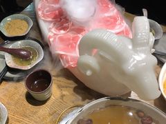 特级皇品滩羊肉-百草滩羊清水涮羊肉(长城路店)