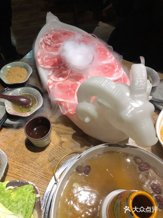 百草滩羊清水涮羊肉(长城路店)特级皇品滩羊肉图片