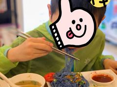 -蝶豆花蓝面条