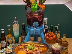 -街角等你.大连海鲜烧烤.经典铁板海鲜串(西安路店)