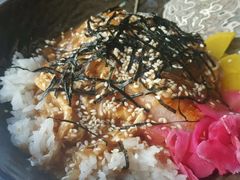 日式猪颈肉盖饭-绿茵阁(体育西分店)