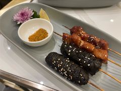 烤墨魚汁腸-十二春顶级锅物(泉亮花园店)
