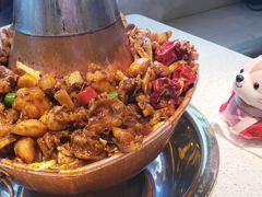 老佛爺招牌碳火蛙鍋-老佛爷铜炉蛙锅(海岸城店)