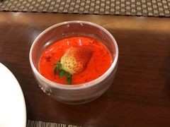 草莓甜品-温州万和豪生大酒店-餐厅