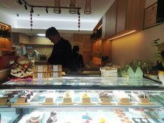 面包甜点陈列柜-京谷烘焙店(中国铁建·万科翡翠国际三期店)