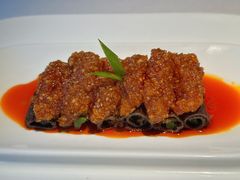 红油蒜泥贡菜毛肚-许家菜(望江店)
