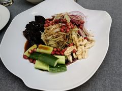 捞拌素三鲜-京炉烤鸭·新京菜·庭院餐厅(大东方·欢乐谷店)