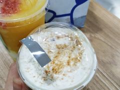 烤黑糖波波牛乳-喜茶(东莞汇一城店)