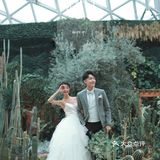 天津婚纱照🎈解锁植物园