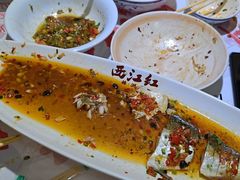 酸辣椒蒸鸡-西江红·株洲本地菜(滨江南路店)