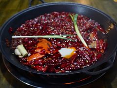 纯牛油锅底-黄潇洒老火锅(九眼桥宏济巷店)