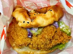 香辣鸡腿中国汉堡-塔斯汀中国汉堡(汽车站店)