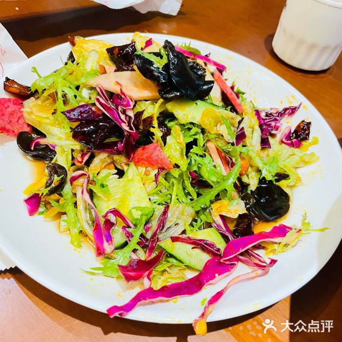 馋嘴蛙火锅大拌菜图片