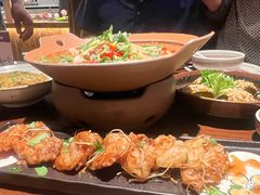 -拾光与烟火丨炭火串烧·自贡小活鲜(西村大院店)