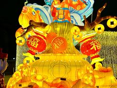 -欢乐海岸椰林沙滩-2025湾区超级灯会