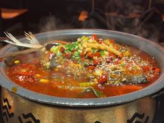 -探鱼·鲜青椒爽麻烤鱼(北京路天河城店)