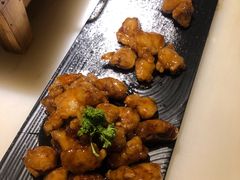 雪花糖醋里脊-绿茶餐厅(西单老佛爷店)