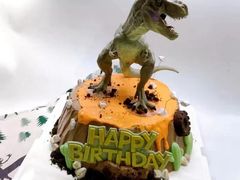 -咖咖熊蛋糕定制·英国蓝风车动物性淡奶油