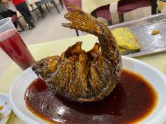 挣蹦鲤鱼-奥华餐厅·老张记(台基厂店)
