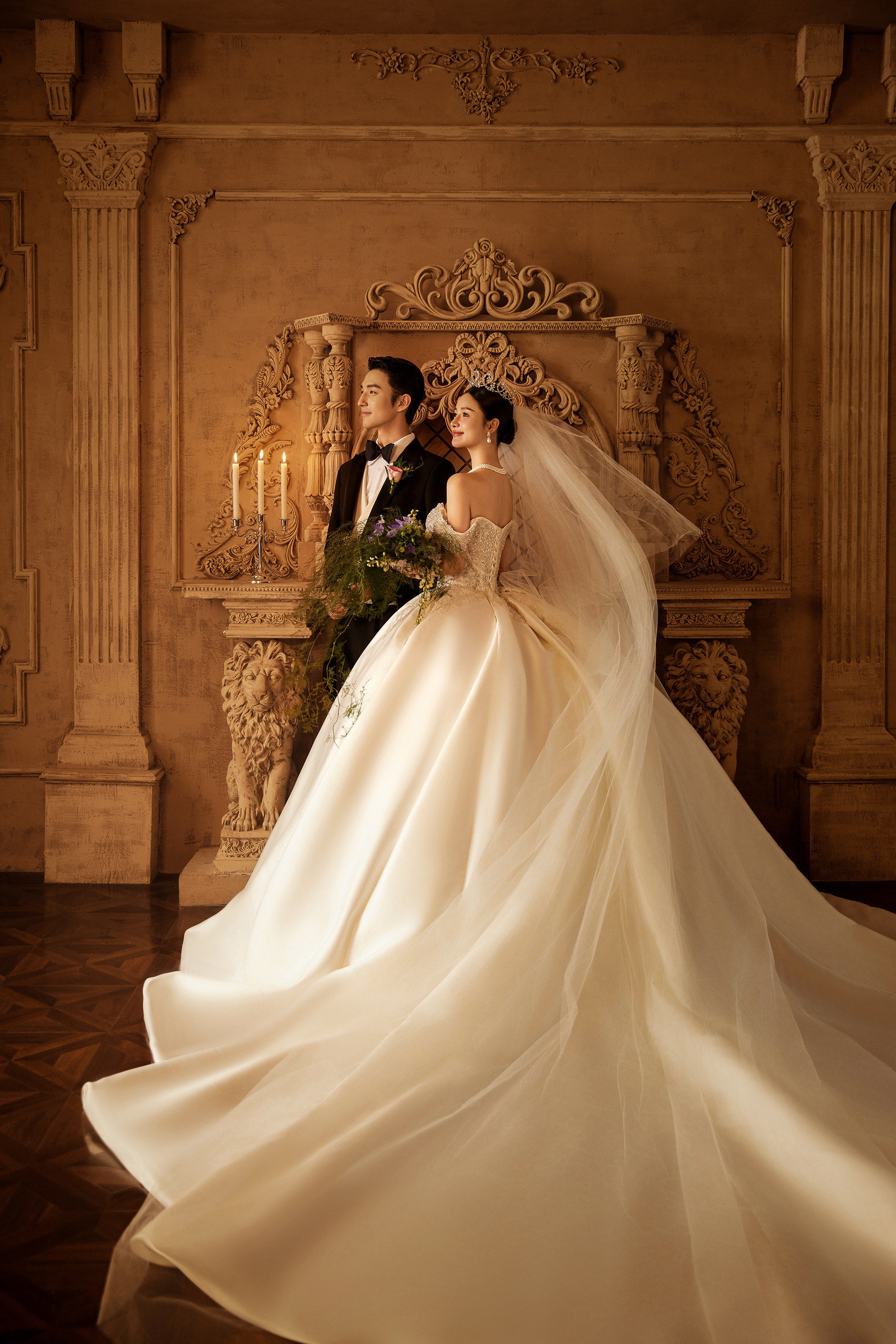 必拍款👑高级有质感的女王宫廷风婚纱照