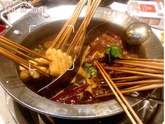 招牌香菜牛肉-钢管厂五区小郡肝串串香(南山店)