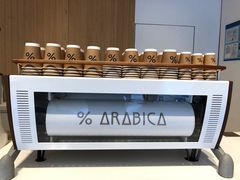 面包甜点陈列柜-% Arabica阿拉比卡咖啡烘焙工坊