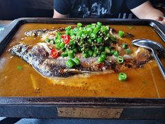 -探鱼·鲜青椒爽麻烤鱼(东城万达广场店)