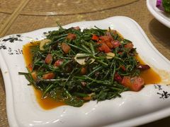 豆豉炒水蕨菜-傣宏缘·云南傣味特色菜·手抓饭·孔雀宴十六年店庆大酬宾(南屏步行街店)