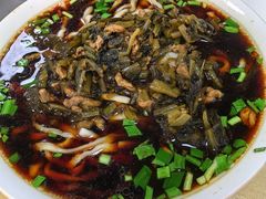 雪菜肉丝面-无名老卤面(中华门店)