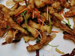 《龙飞凤舞》焦烧肉条-老江南春·中国龙菜(衡山路店)