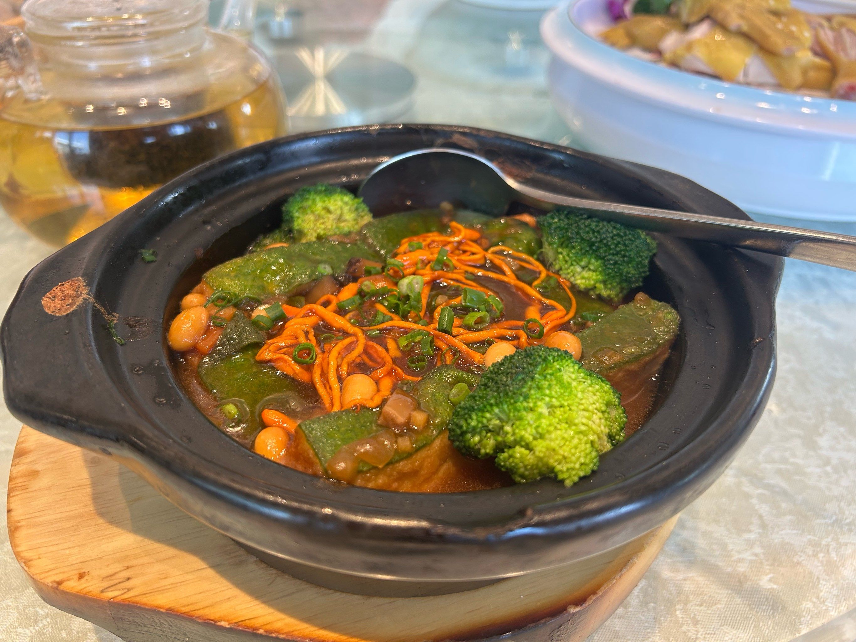 第n次打卡辣木汤,环境很好,菜品也清甜好