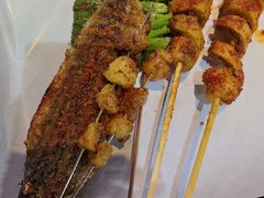 -旋风烤面筋烧烤(万达茶南店)