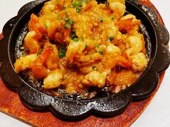 铁板蒜蓉虾-银都上海菜馆(粤海东路店)