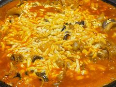 八爪鱼微辣-红辣椒八爪鱼特色韩国料理