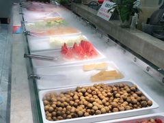 -绿岛港轩海鲜烤肉涮锅自助餐厅