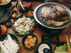 调味猪五花-九田家黑牛烤肉料理(晋阳街店)