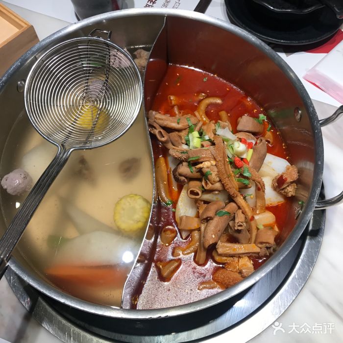 左庭右院鲜牛肉火锅(宝地广场店)鲜牛杂鸳鸯锅图片 - 第877张
