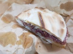 腊牛肉夹馍-清真马乐贝腊牛肉蛋黄菜夹馍(马蓉洒金桥店)