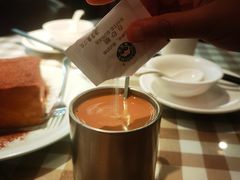 招牌丝袜奶茶-新大咀港式茶餐厅(宝山万达店)