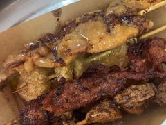 肉串豆干-谢怀亮芝麻茶