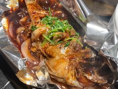 酱烤活鲈鱼-新白鹿餐厅(虹桥南丰城店)