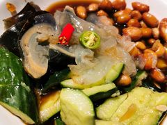 -东来菜馆•手抓海鲜家常菜•海鲜锅贴(鸽子窝店)